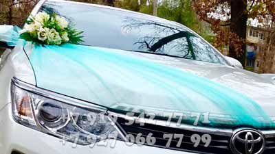 Тиффани украшение автомобилей на свадьбу